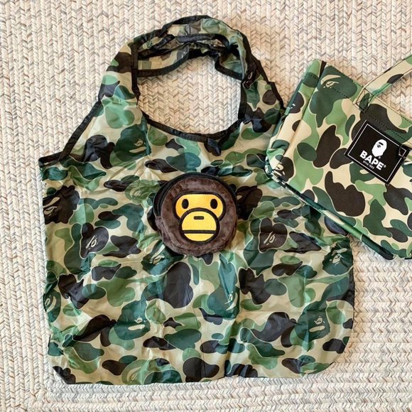 ⭐️ Bundle of 2 A bathing ape bape baby Milo tote shoulder bag - Picture 4 of 4